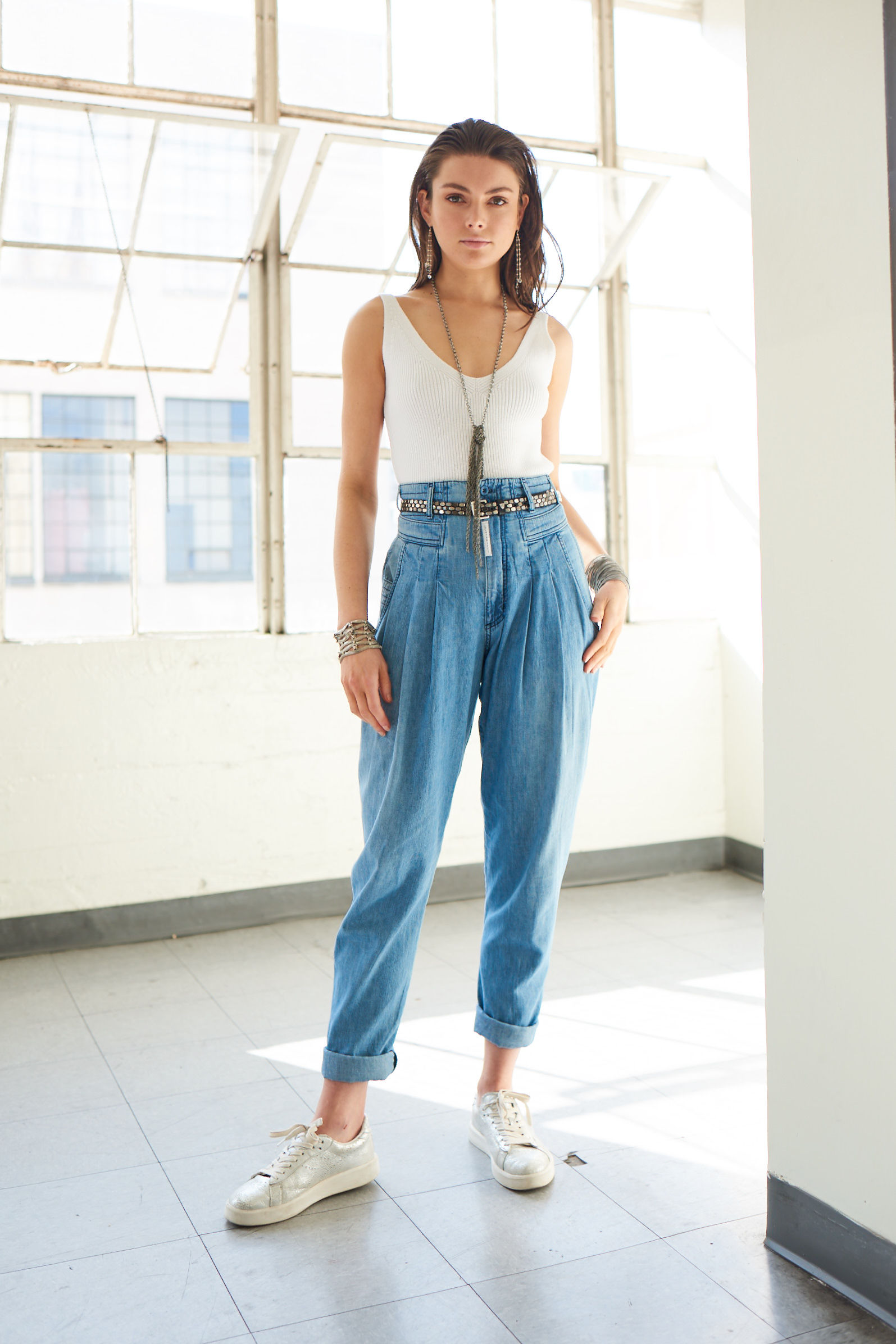 Z. Cavaricci’s Cateye trousers make a comeback