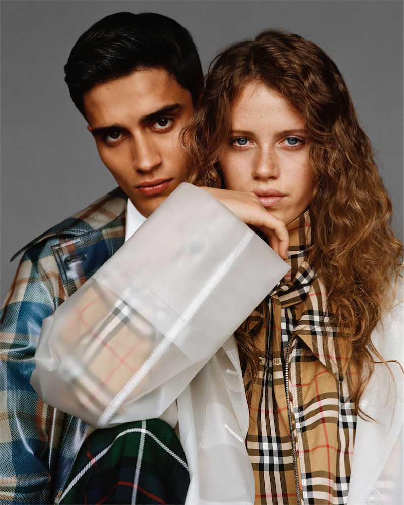 The Burberry Check Takes Centrestage in the September 2017 Show