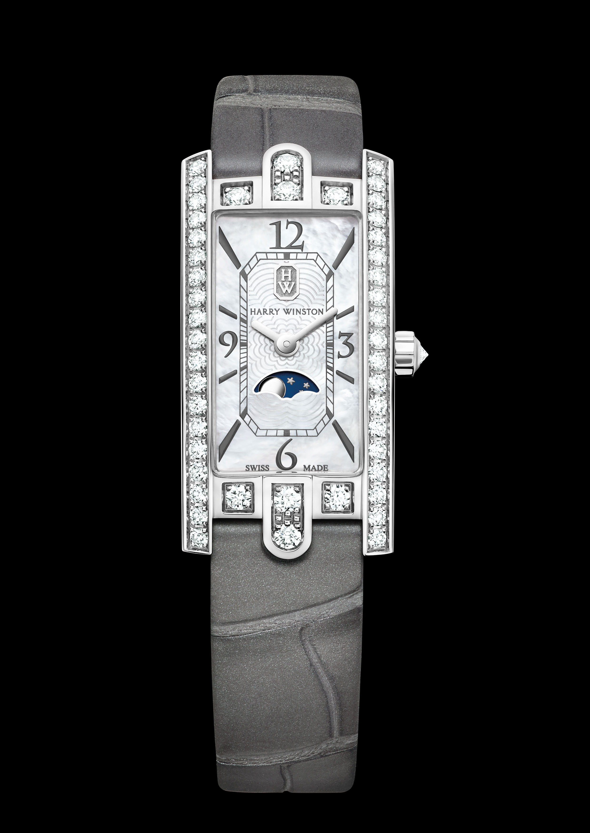 Harry Winston Watches For Men And Women 2017   AVCQMP16WW001 BlackBg 