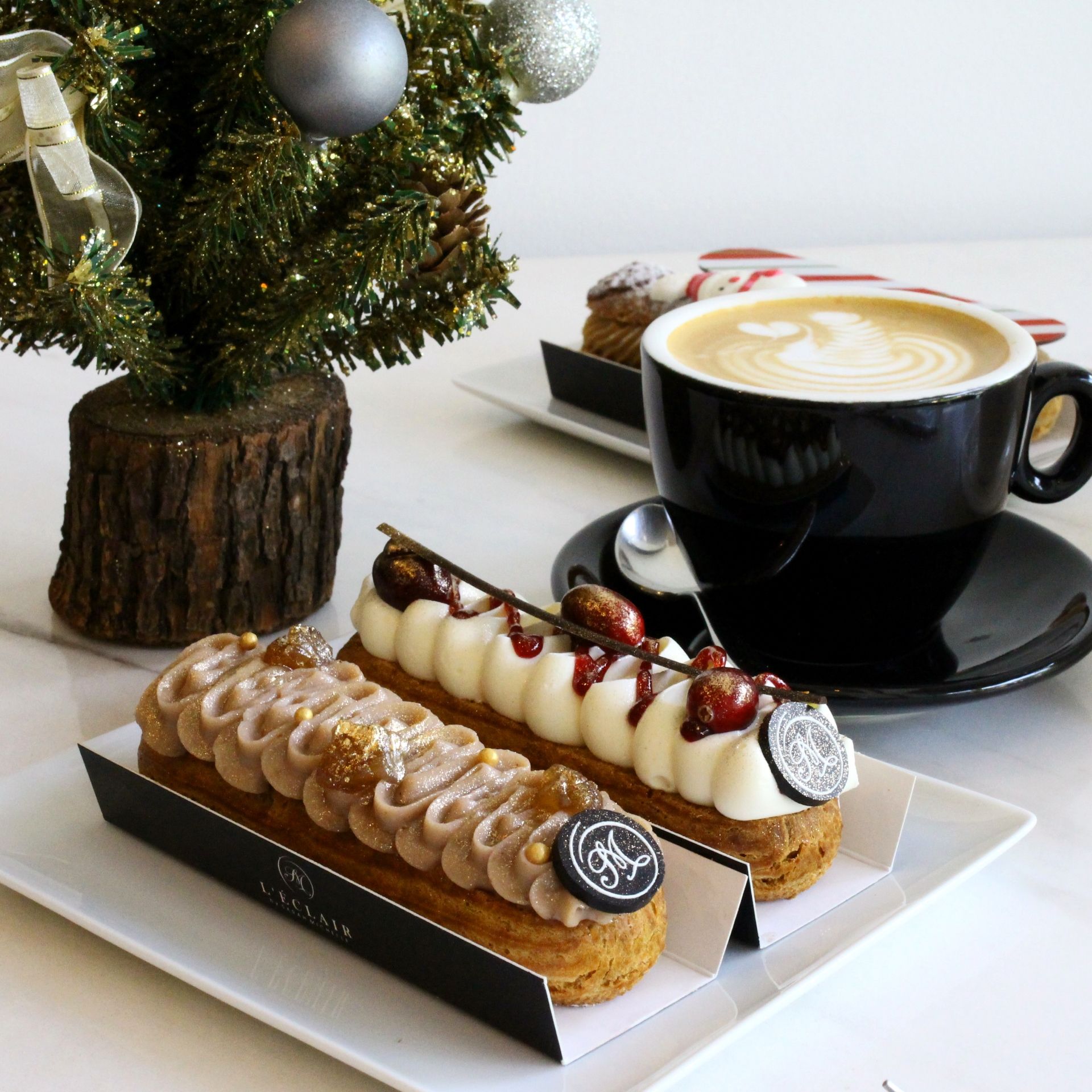 L’éclair launches seasonal pastries for Christmas