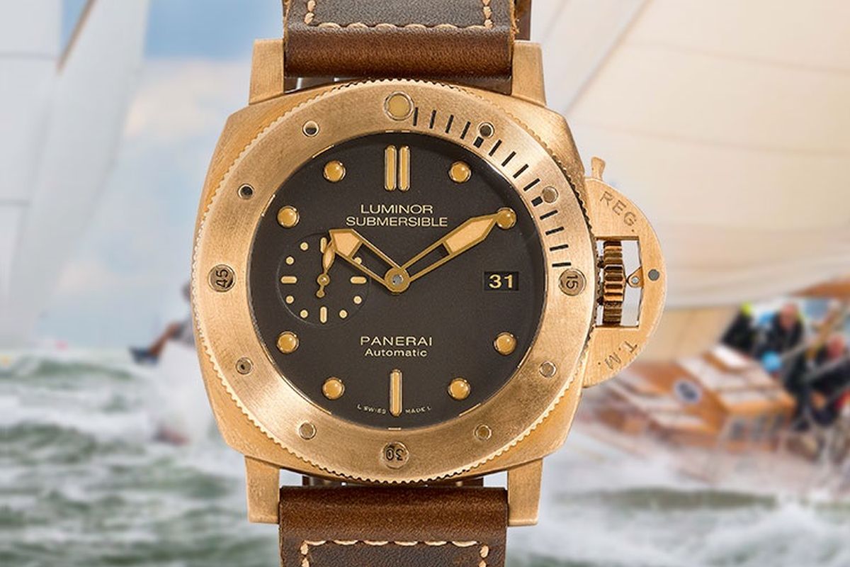 One-of-a-kind bronze Panerai to be auctioned