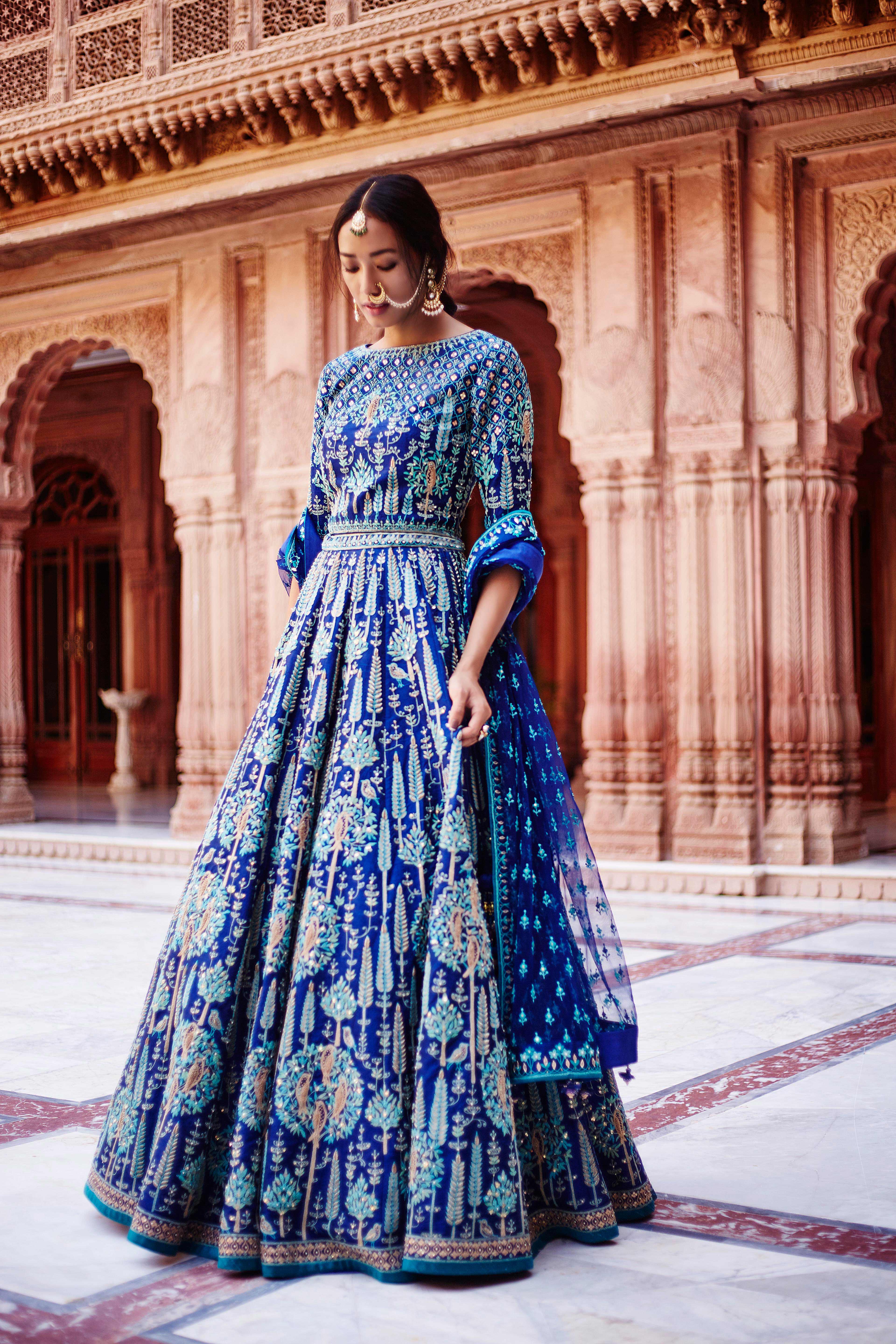 anita dongre blue dress Womens Phoenix Belted Shirt Dress - Button-Down Mini Dress with Belt