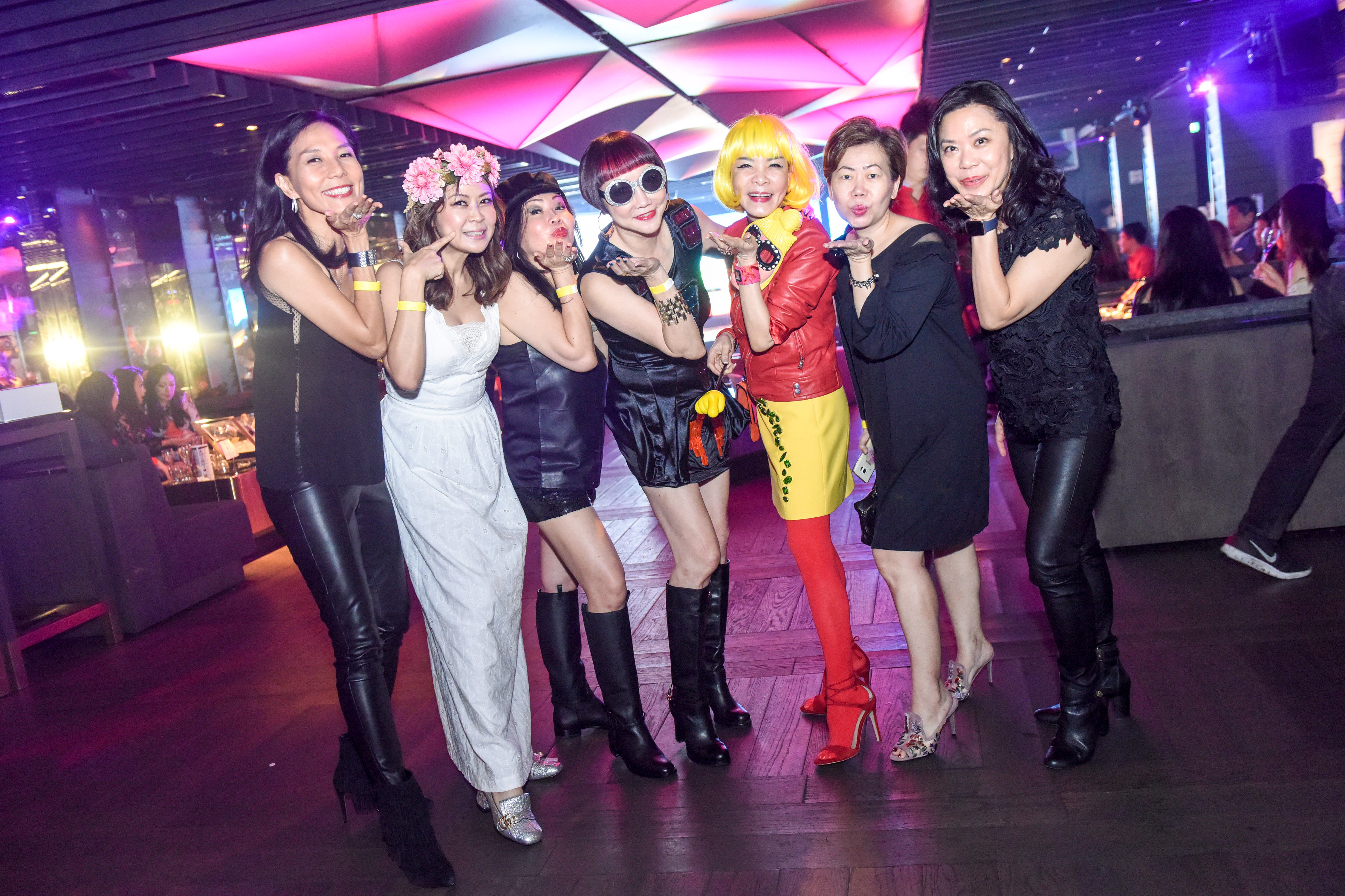 Legendary pop “icons” at our annual Yellow Brick Road charity party