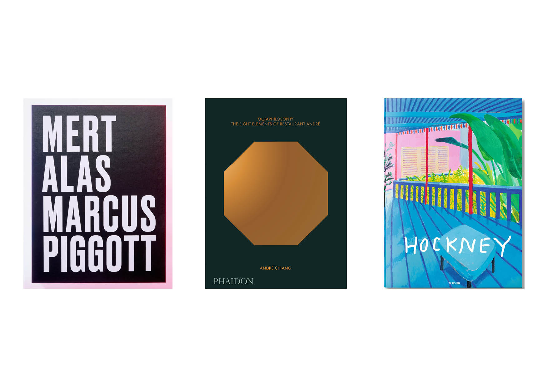 Three coffee table books that we love