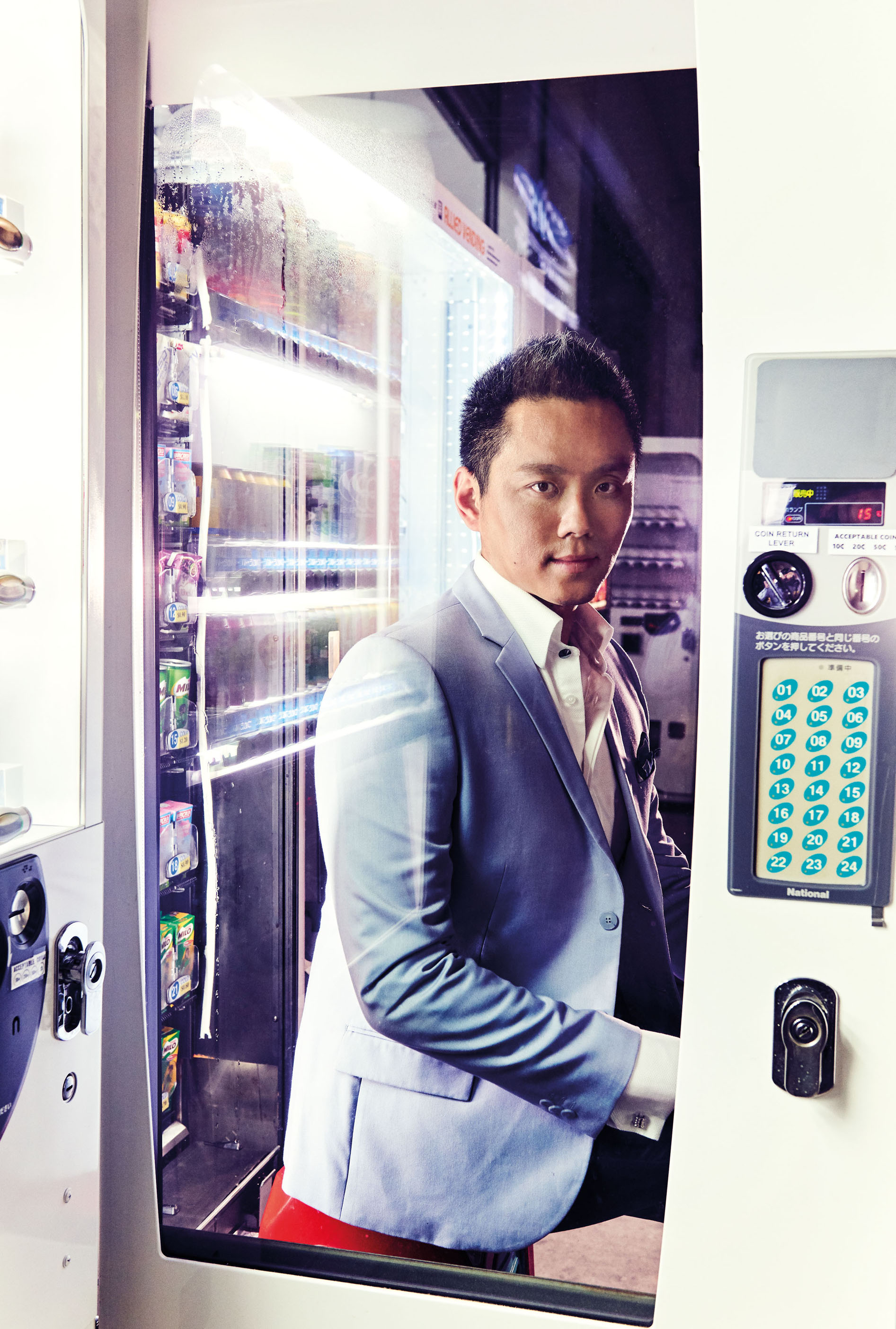 Vernon Tan and the queen of vending machines