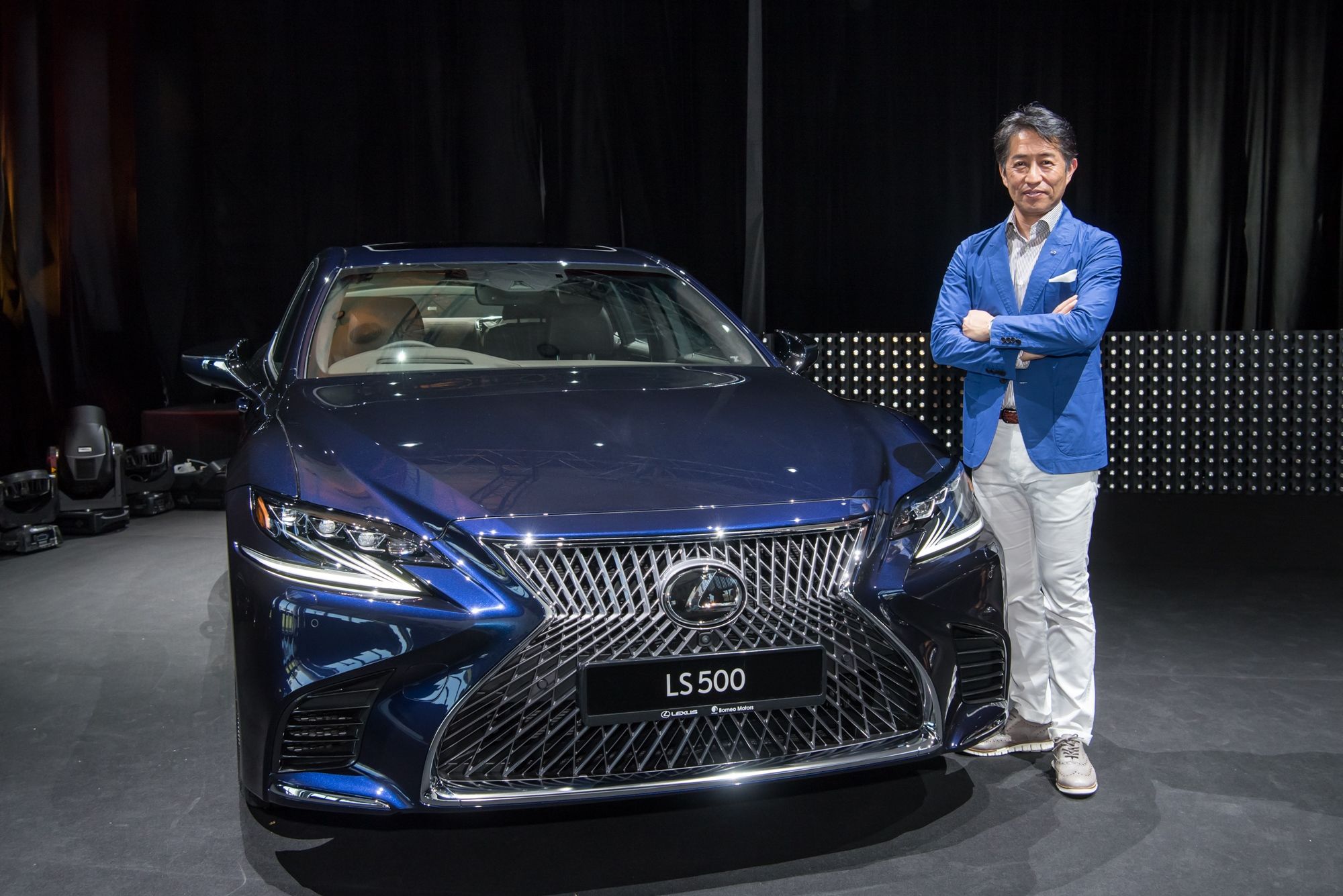 The man behind the new radical design of the 2018 Lexus LS