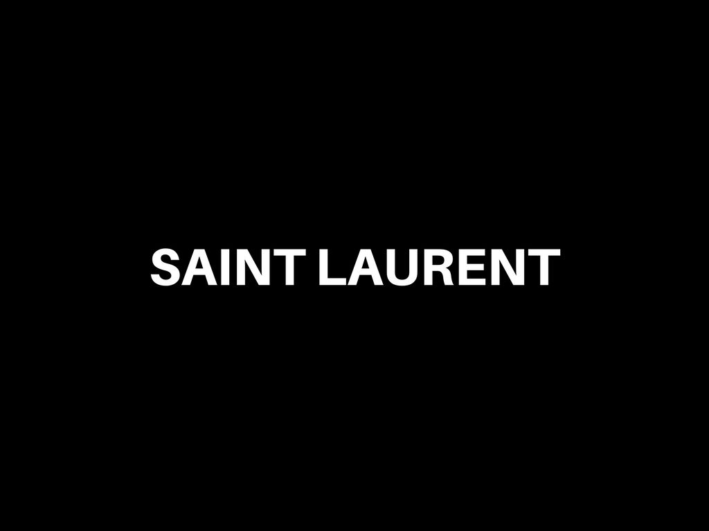 Saint Laurent Autumn/Winter 2018 Men's Accessories | Prestige Online ...