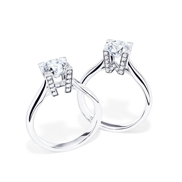 Harry Winston 4.01 Carat Emerald Cut Diamond Three-Stone Engagement Ring |  Three stone engagement rings, Emerald engagement ring cut, Emerald engagement  ring