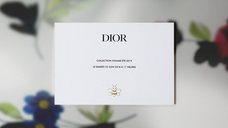 Dior Event Invitation