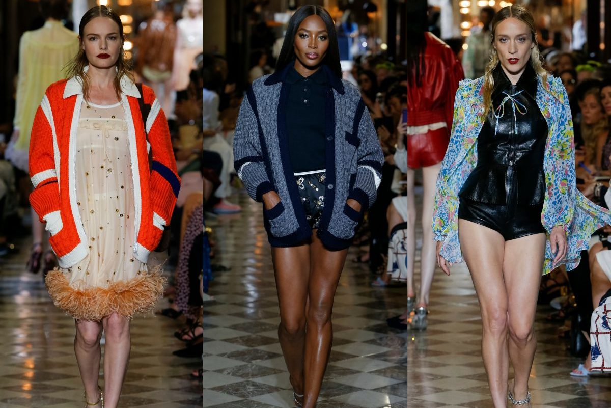 Celebrities Like Uma Thurman and Alexa Chung Walked The Miu Miu Resort 2019 Show