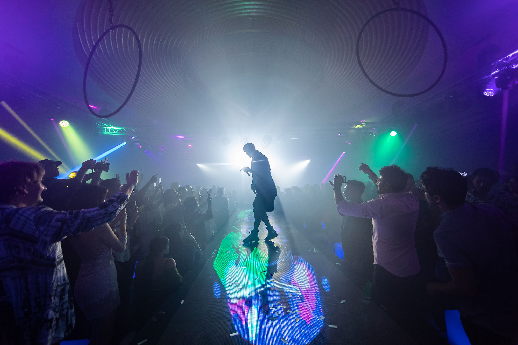Inside The 10th Anniversary Party Of The Podium Lounge