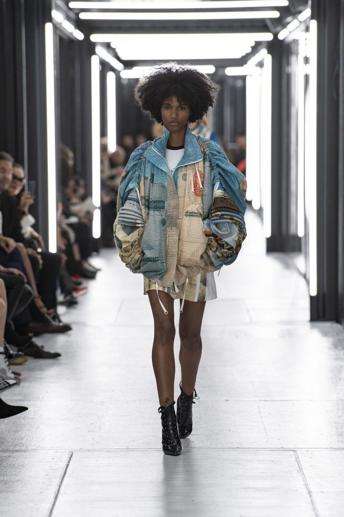 Look from the Louis Vuitton Women's Spring-Summer 2019 Fashion Show, by  Nicolas Ghesquière.