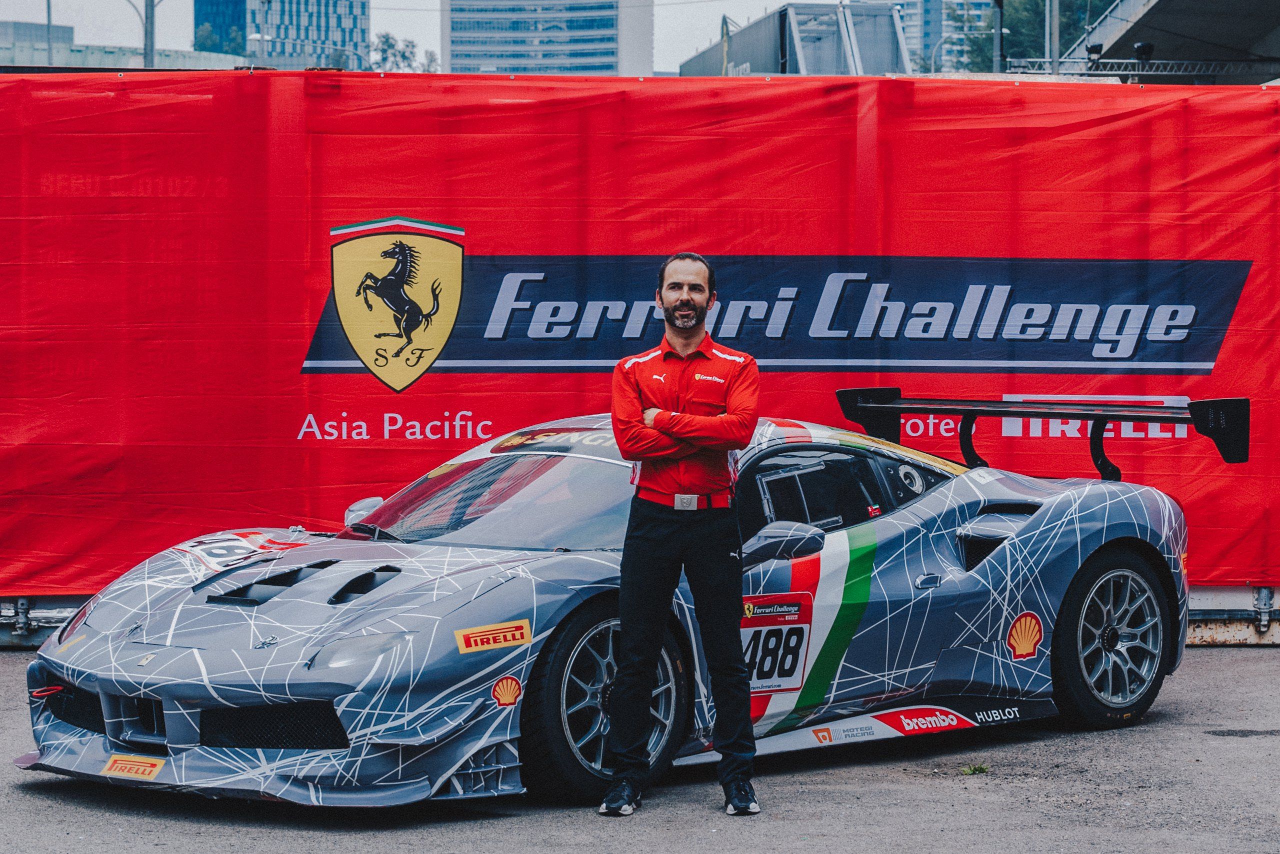 Louis Colmache talks about the joys of racing in a Ferrari As A Hobby