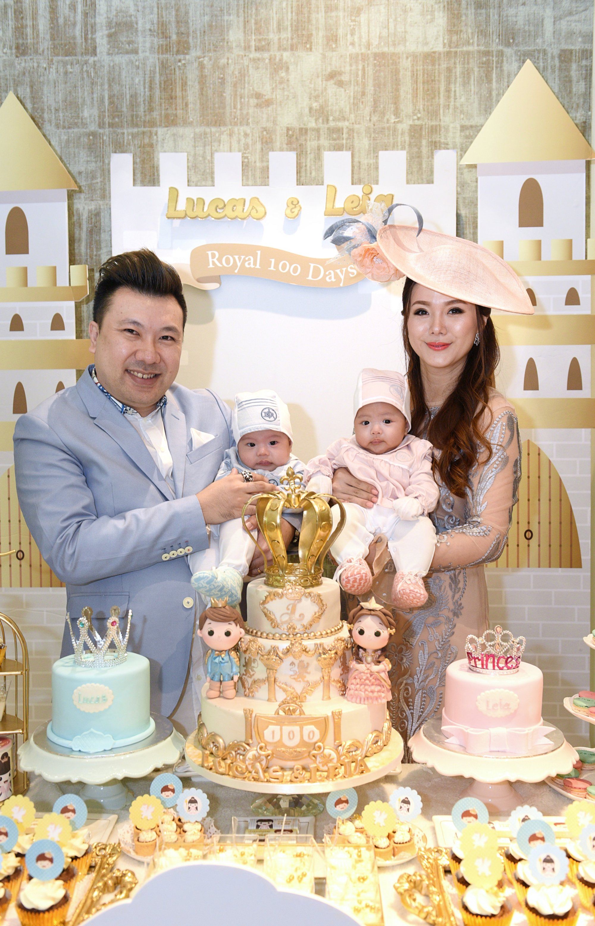 Event Photo Gallery: Chermaine Pang And Terence Siew Throw A 100th-Day Party For Their Twins
