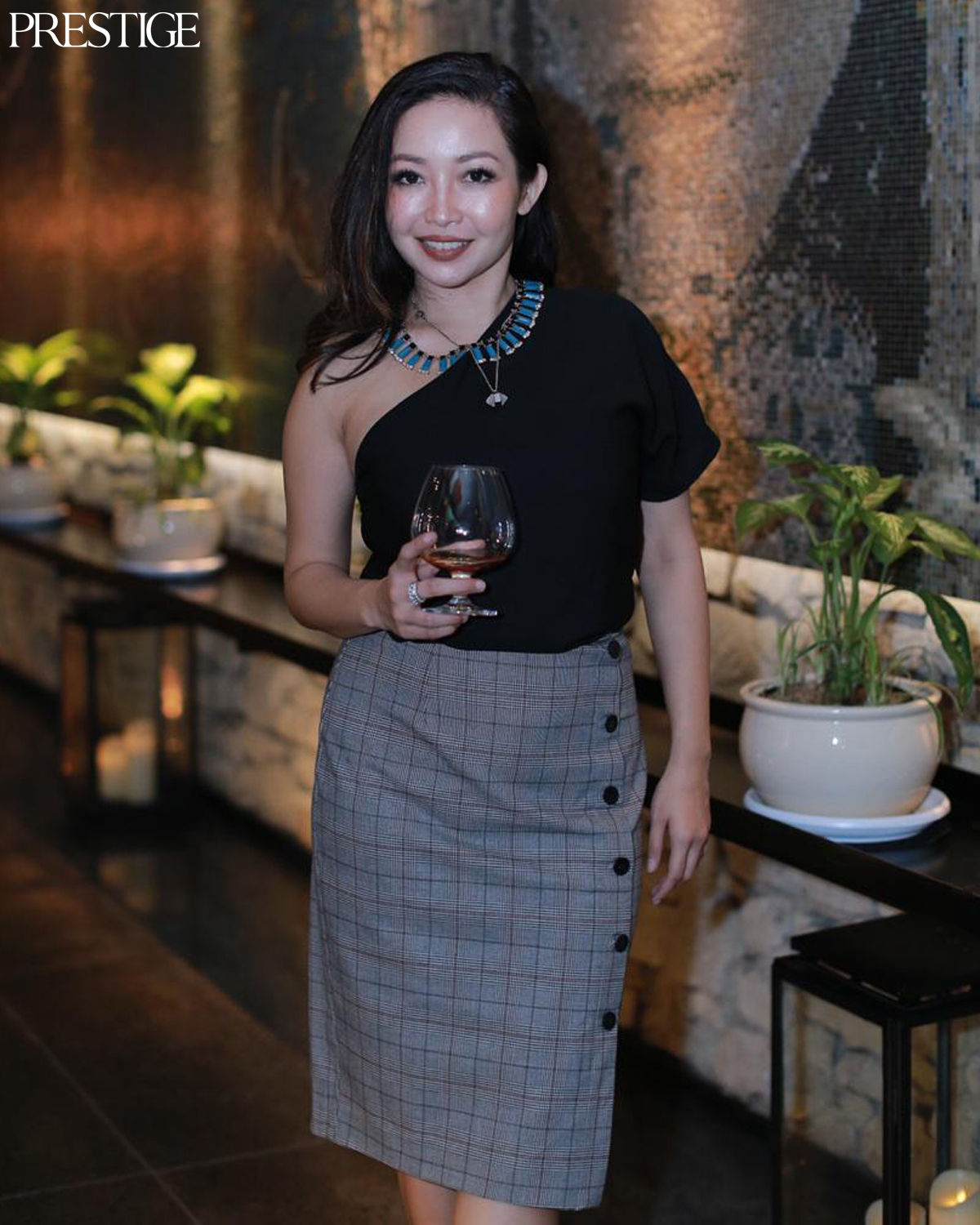 Dinner with the new Martell VSOP Red Barrel at Skye