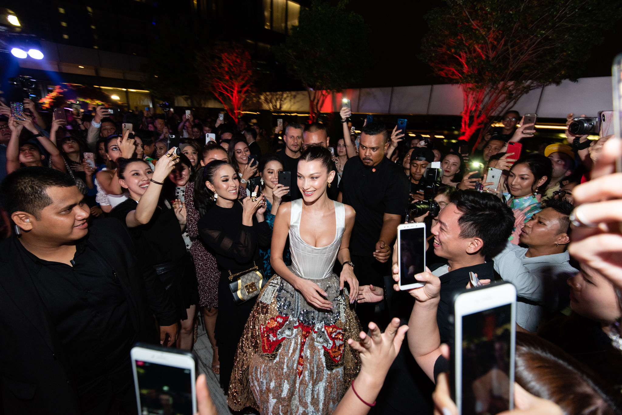 Event gallery: Bella Hadid makes a big splash in Kuala Lumpur