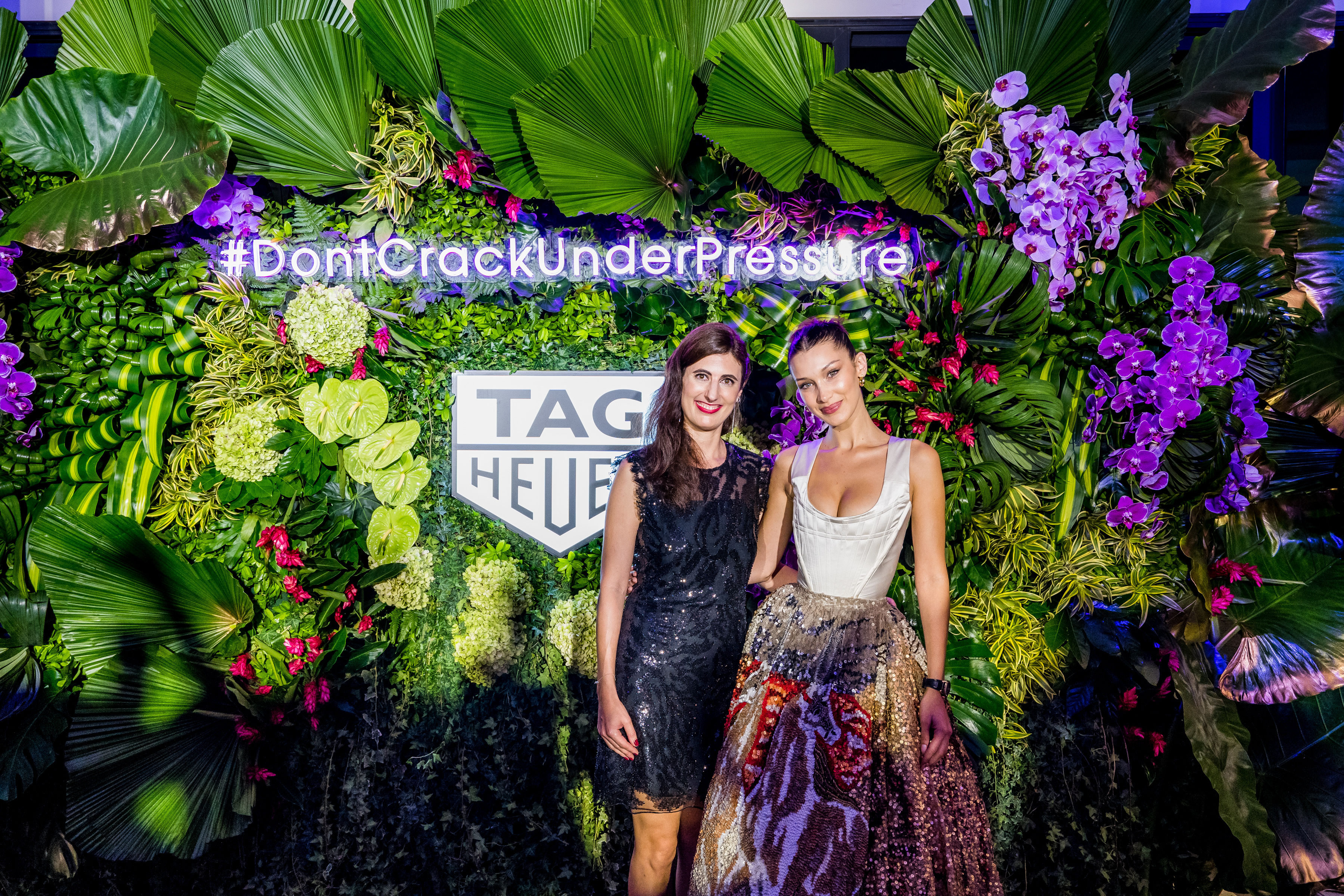 TAG Heur Ambassador Bella Hadid Makes A Splash In Kuala Lumpur