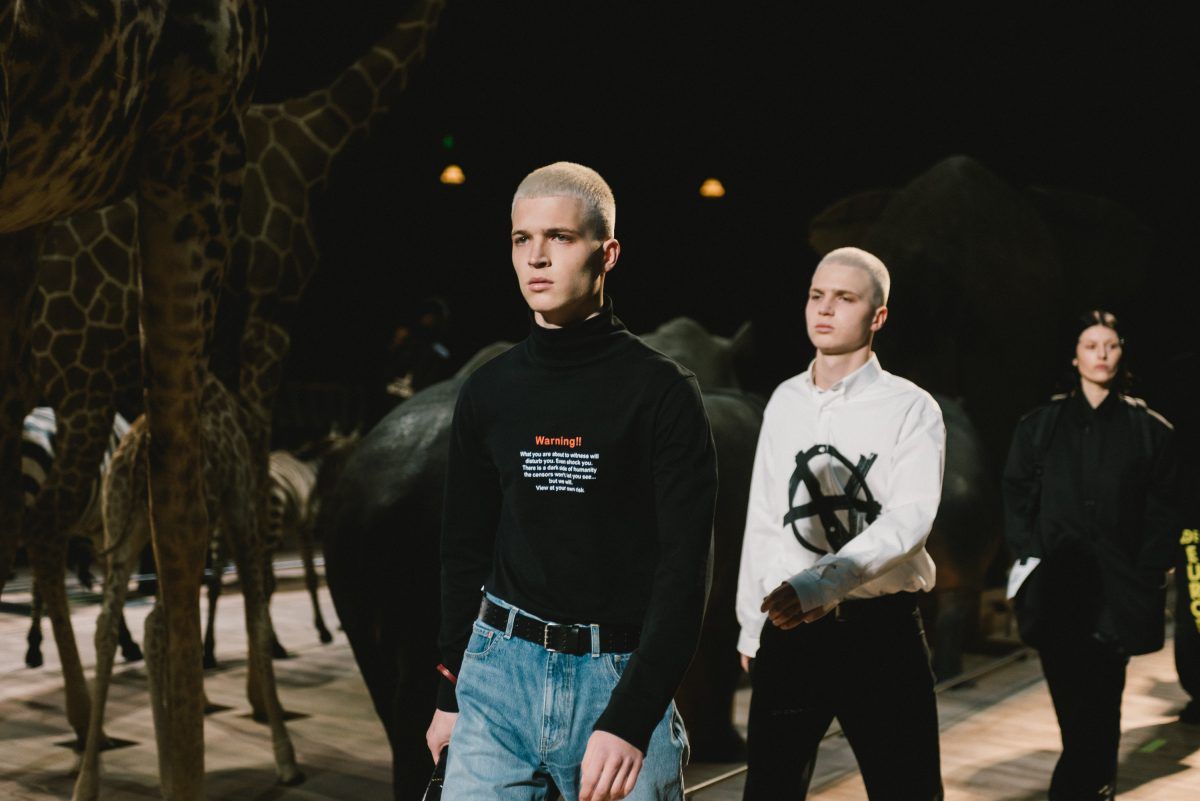 Mane headline: Gary Gill revives the 90s for the Vetements Autumn/Winter 2019 show