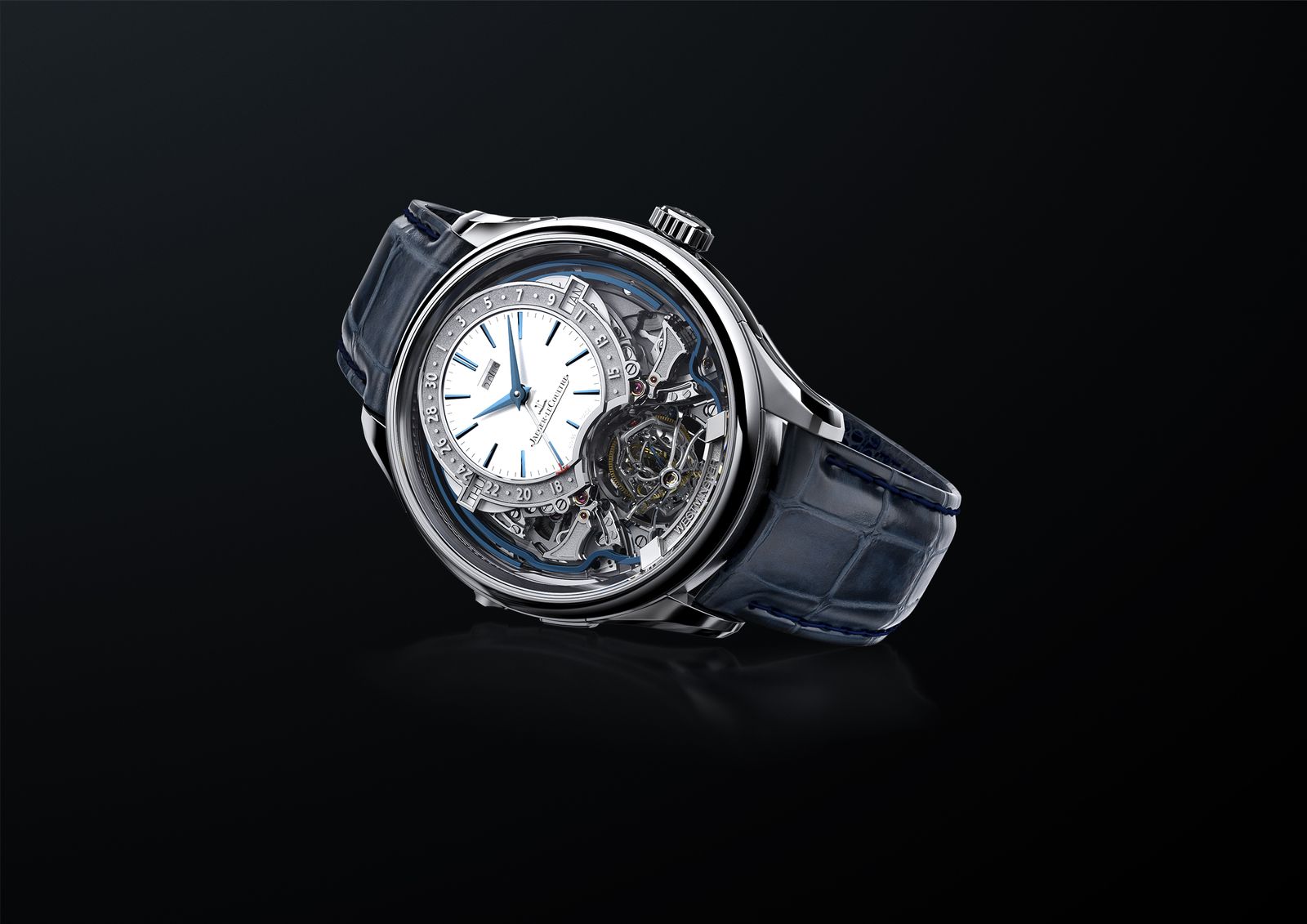 Jaeger-LeCoultre showcases technical watchmaking in the Master Grande Tradition Gyrotourbillon Westminster Perpétuel