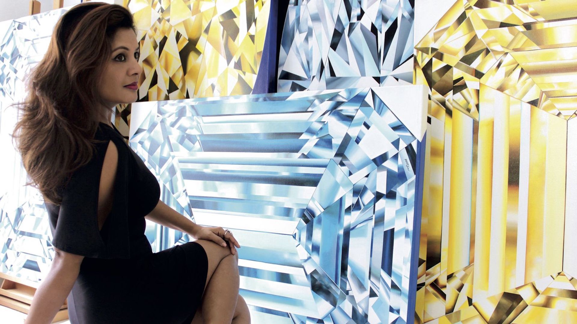 Jewellery designer Reena Ahluwalia is also a painter with a big heart