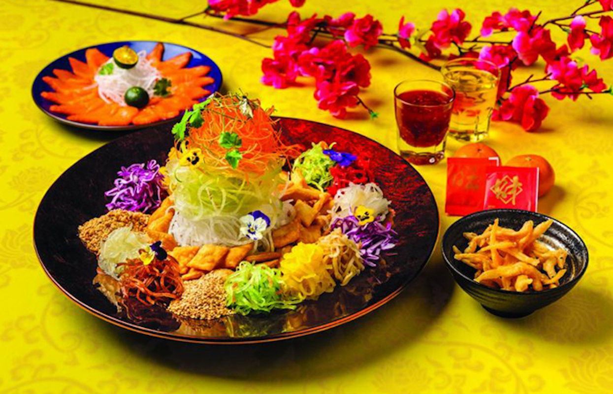 Toss up these yu sheng for good luck in the Year of the Pig