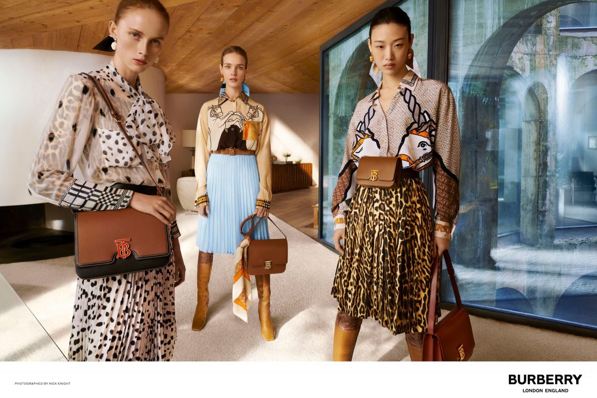 Burberry unveils its debut ad campaign with Ricardo Tisci