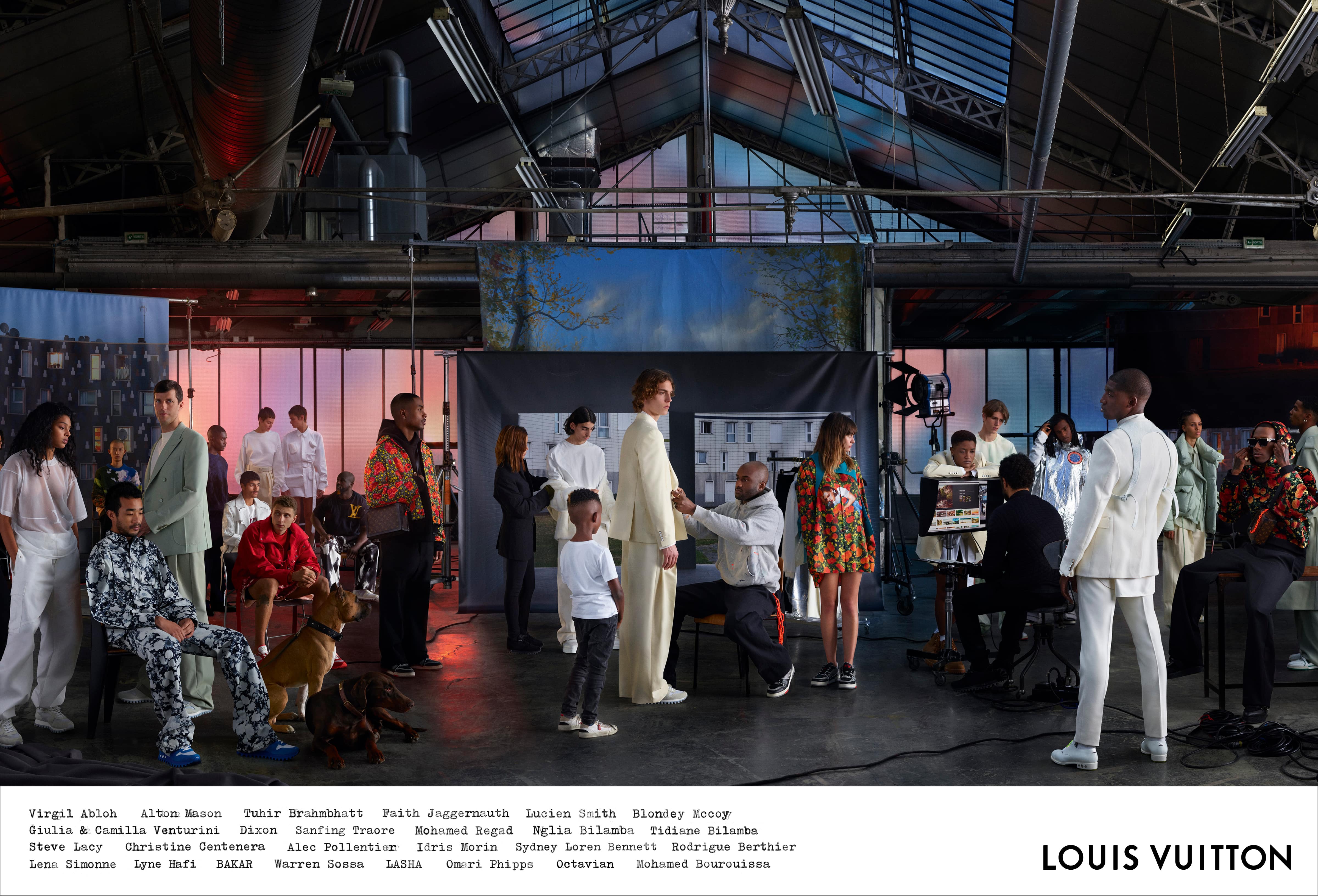 Virgil Abloh's Debut Campaign for Louis Vuitton's SS19 Menswear Collection