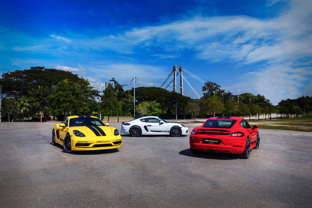 Porsche’s 718 Cayman is sporting a brand new look