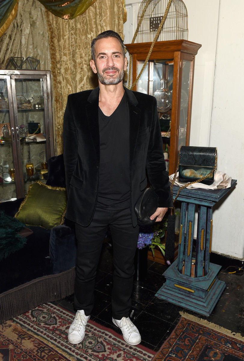Fashion designer Marc Jacobs weds Char Defrancesco