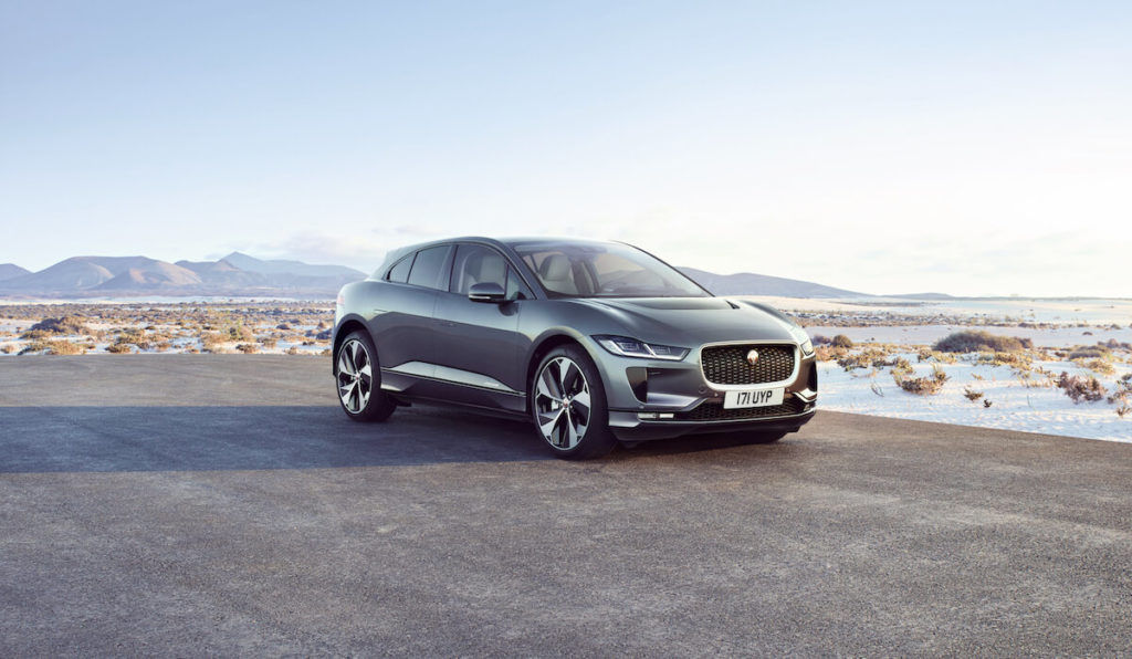 The I-Pace is Jaguar’s first all-electric vehicle