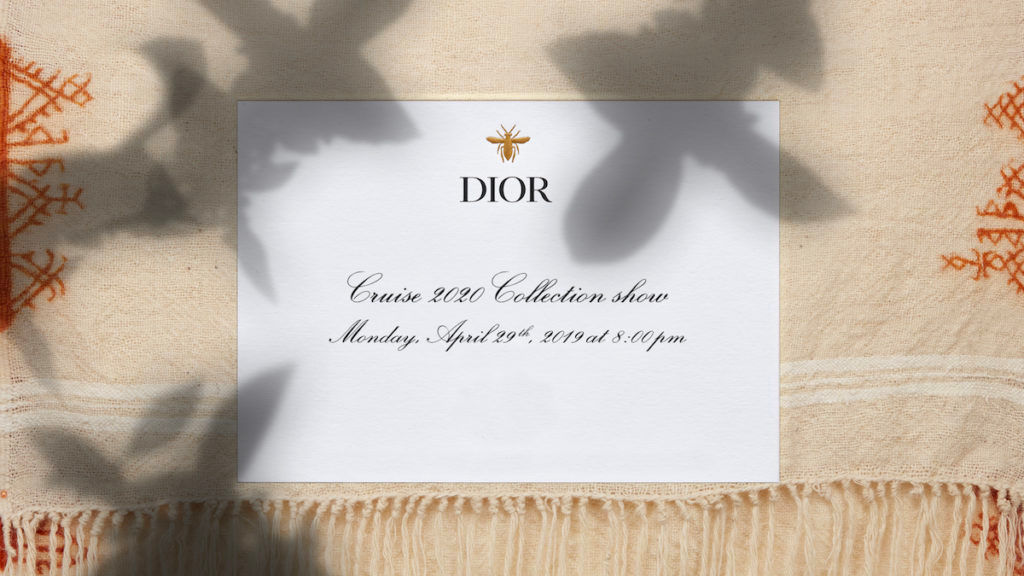 Watch Dior set sail to Marrakesh for its Cruise collection