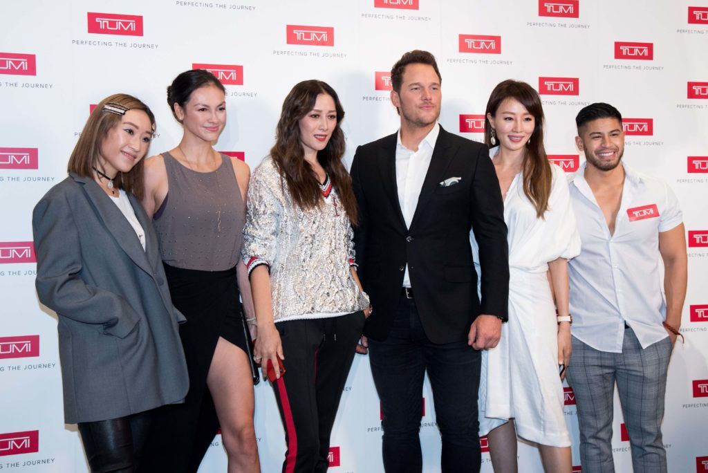 Gallery: Chris Pratt Launches TUMI’s New Campaign in Hong Kong