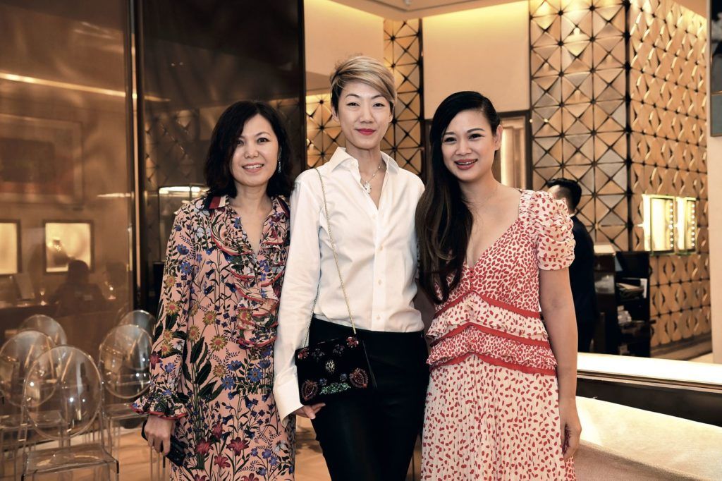 Jenny Cheah, Grace Tay and Tjin Lee Prestige Bvlgari