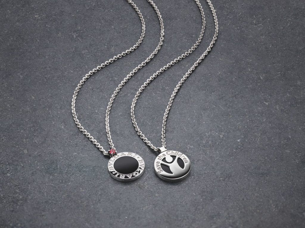 Bvlgari and Save the Children launch new pendant to mark 10-year partnership