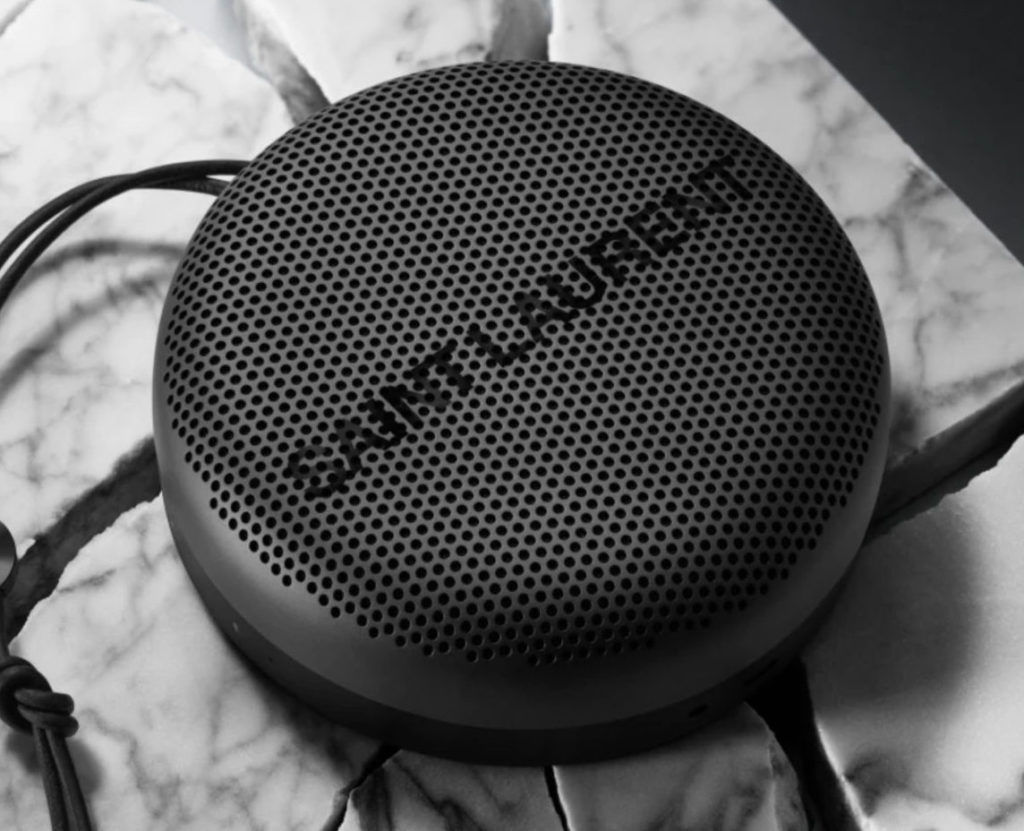 Bang & Olufsen launches limited-edition speakers with Saint Laurent