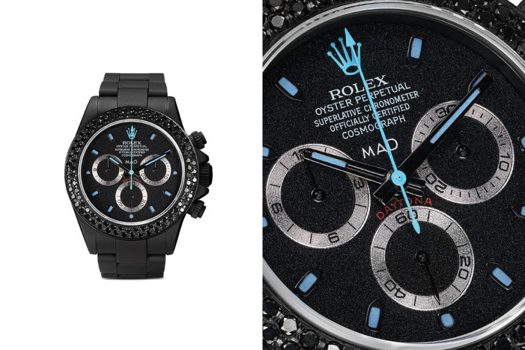 MAD Paris Unveils a Dazzling New Sapphire-Encrusted Rolex Daytona 40mm
