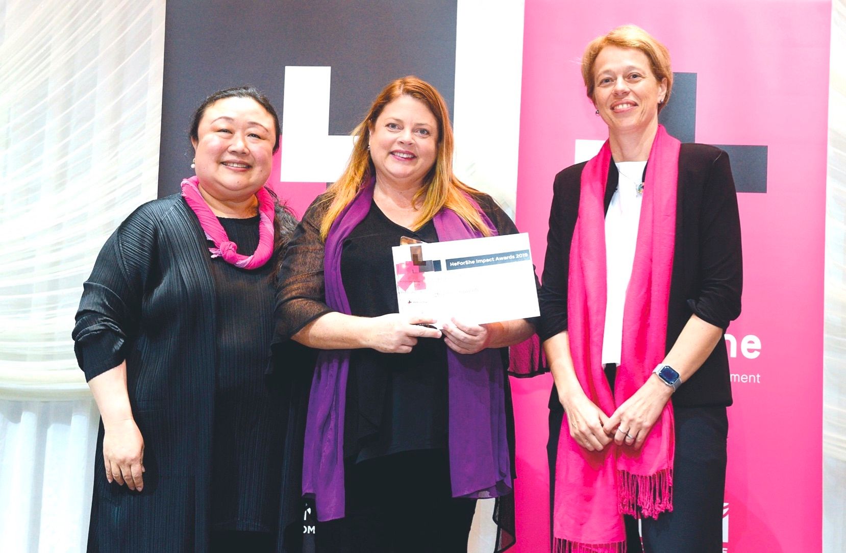 Christine Rumble Event photo gallery: Heforshe Impact Awards luncheon 2019