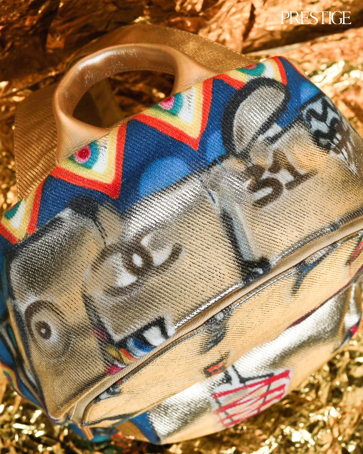 Chanel x Kongo backpack! New with tags! A rare, limited edition Chanel Graffiti Backpack that  main image 2