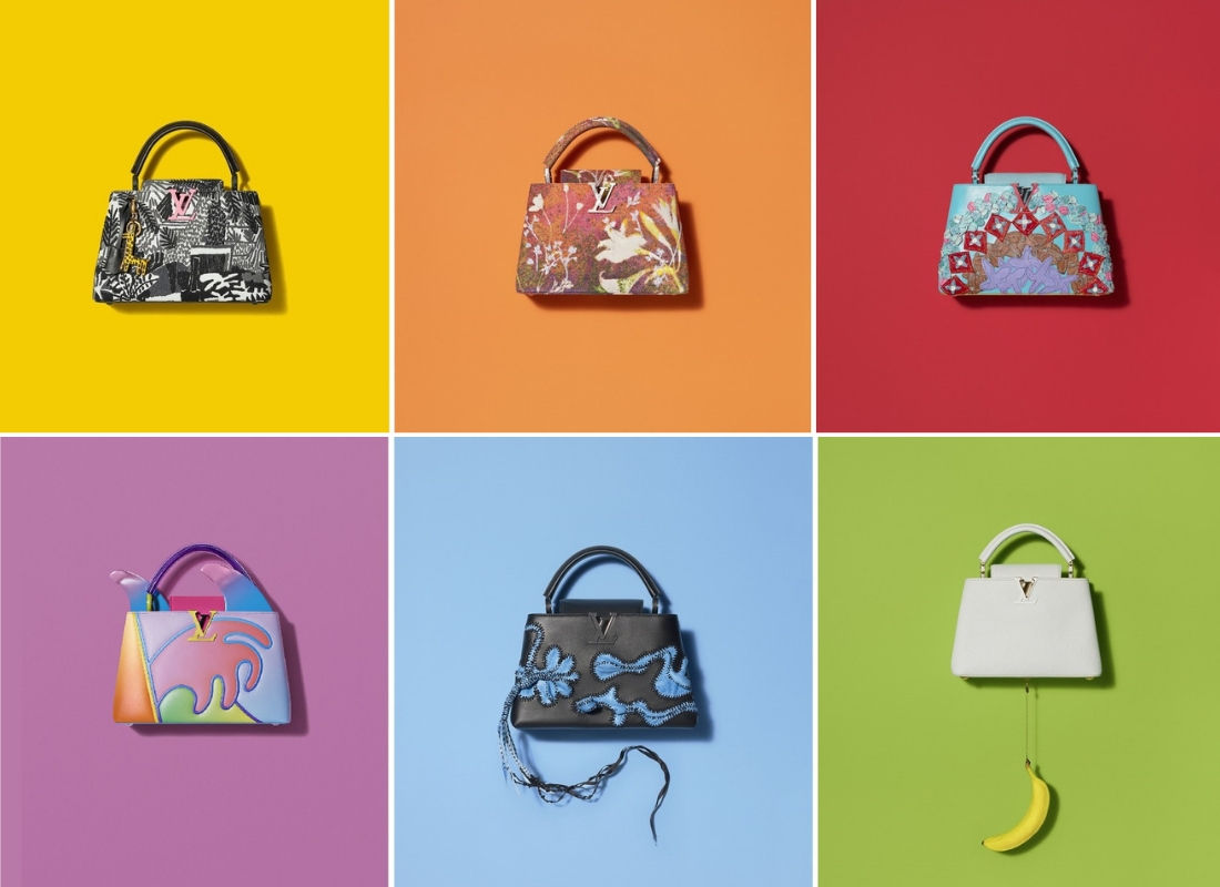 This Johannesburg-based artist has put a local stamp on Louis Vuitton's  iconic Capucines bag
