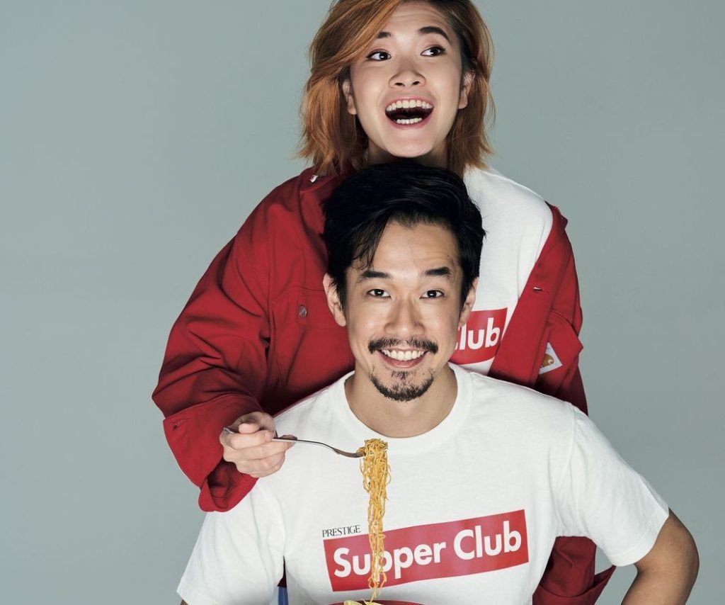 Prestige Supper Club buddies: Nydia and Norman Hartono