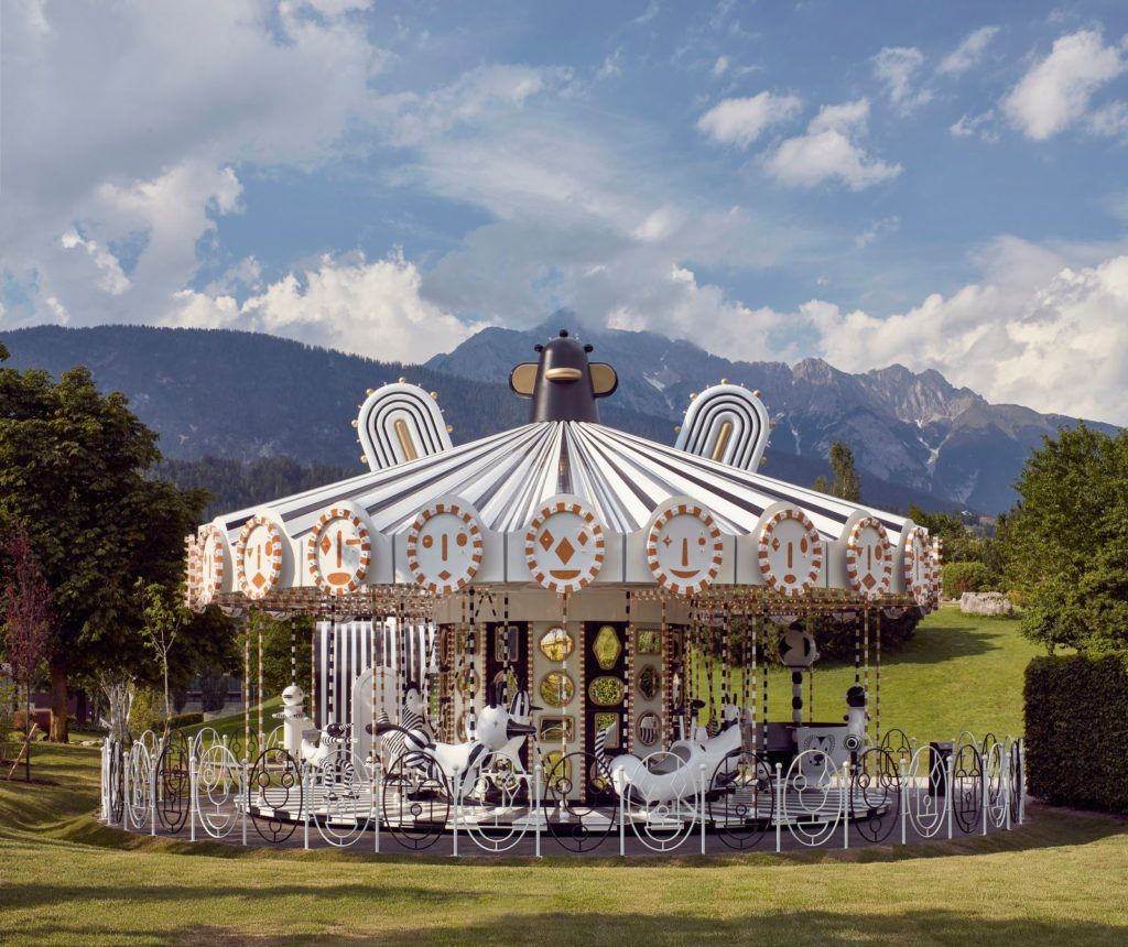 Swarovski’s sparkly carousel is turning heads in Austria