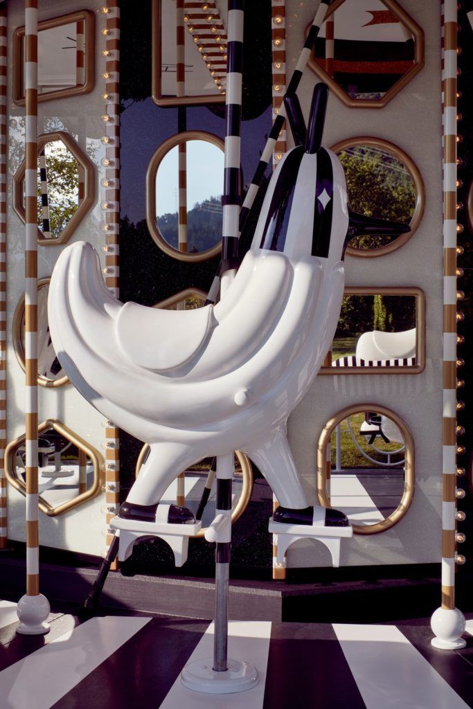 Jaime Hayon Carousel Swarovski Kristallwelten 2019 Installation