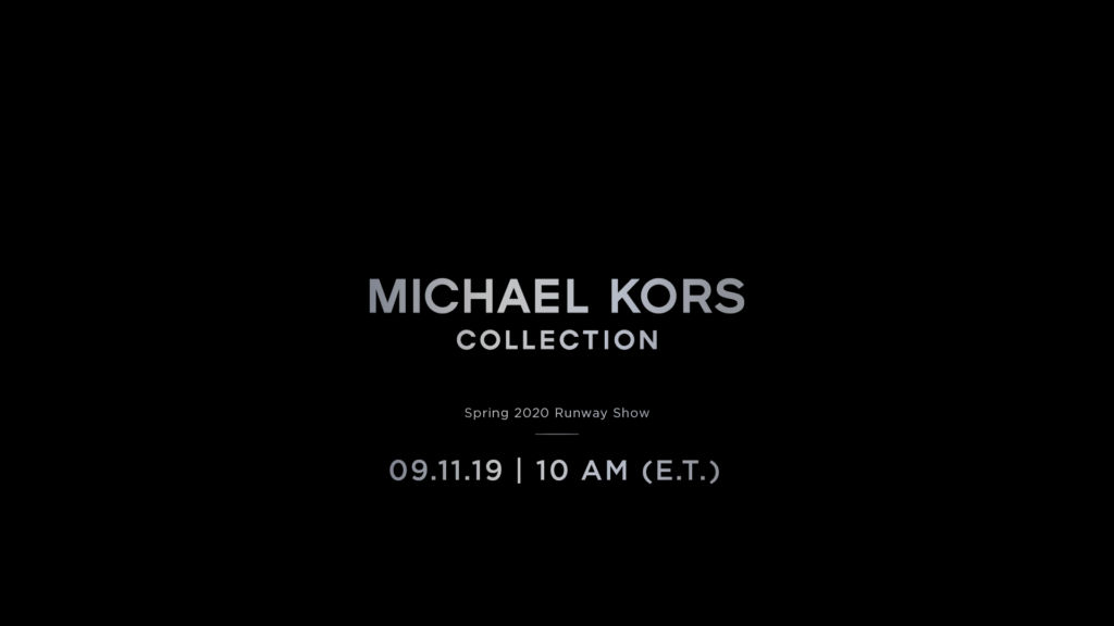 LIVE: Michael Kors Spring 2020 Collection Show in New York