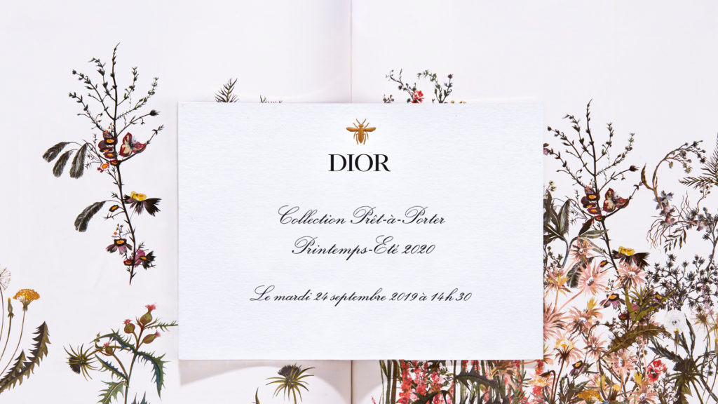 Livestream: Dior Spring Summer 2020 collection