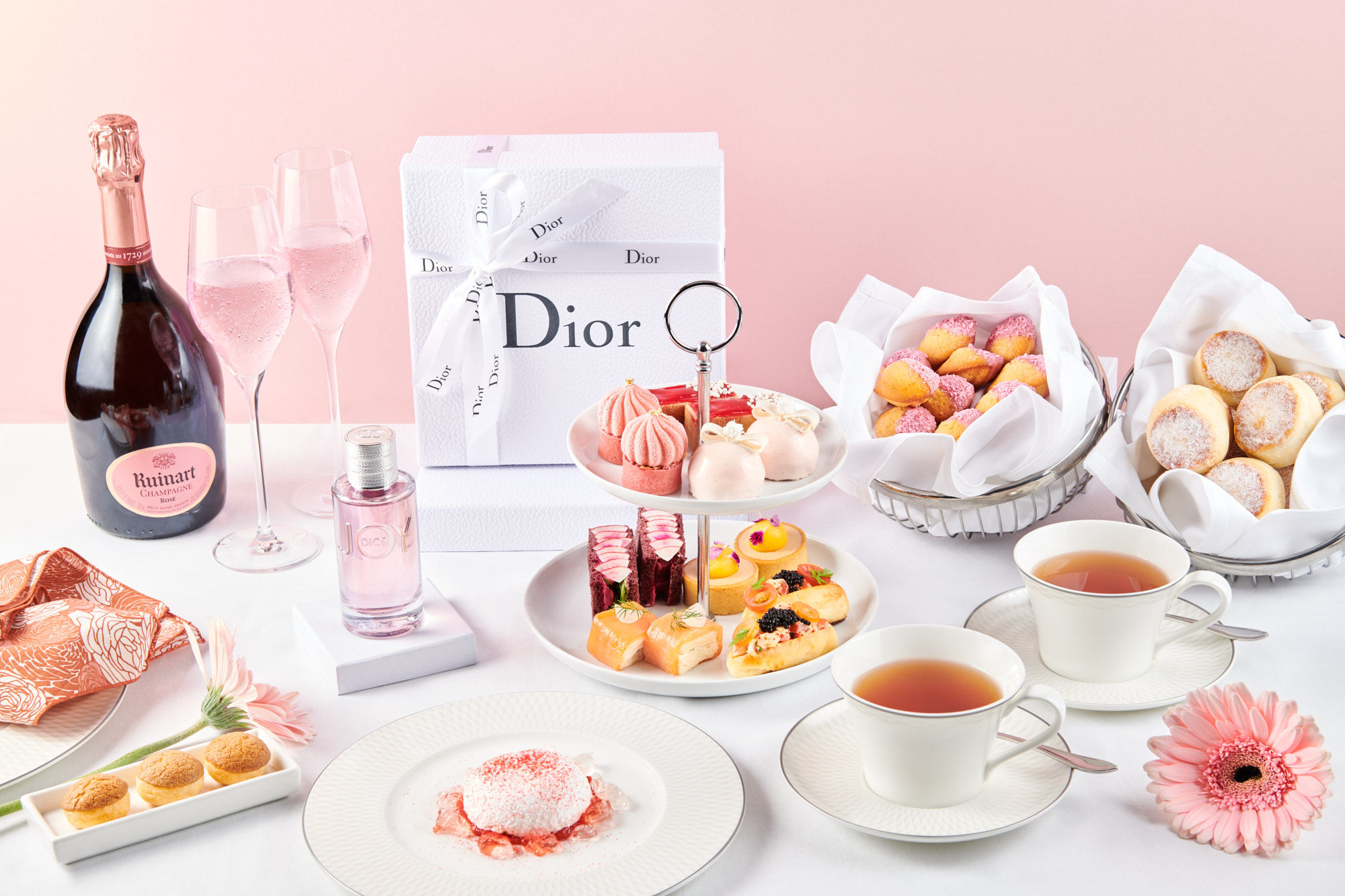 Dior Parfums and Ruinart collaborate for ‘An Afternoon Tea for The Senses’