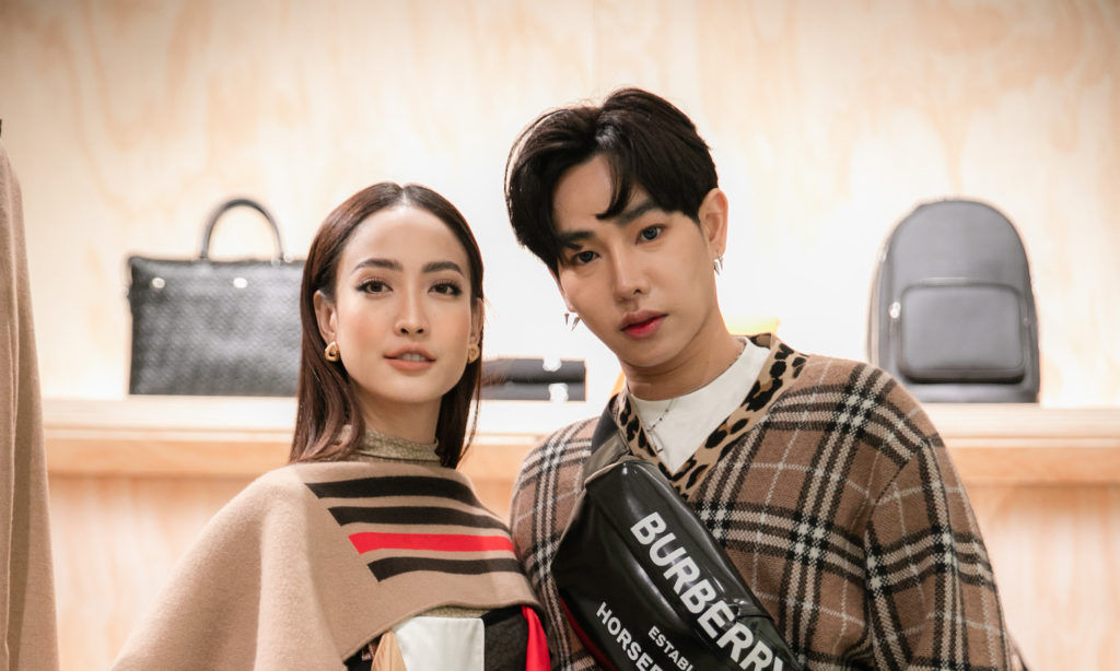 Burberry celebrates the opening of a new store at Central Embassy with a star-studded event