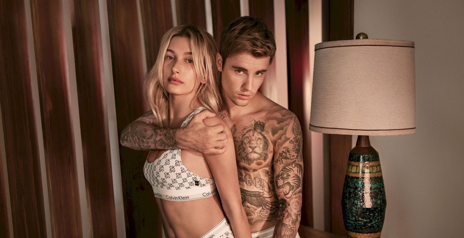 Justin and Hailey Bieber star in Calvin Klein’s 50th anniversary campaign