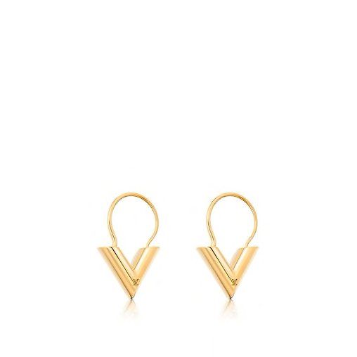 Louis Vuitton Dangle Charm Hoops