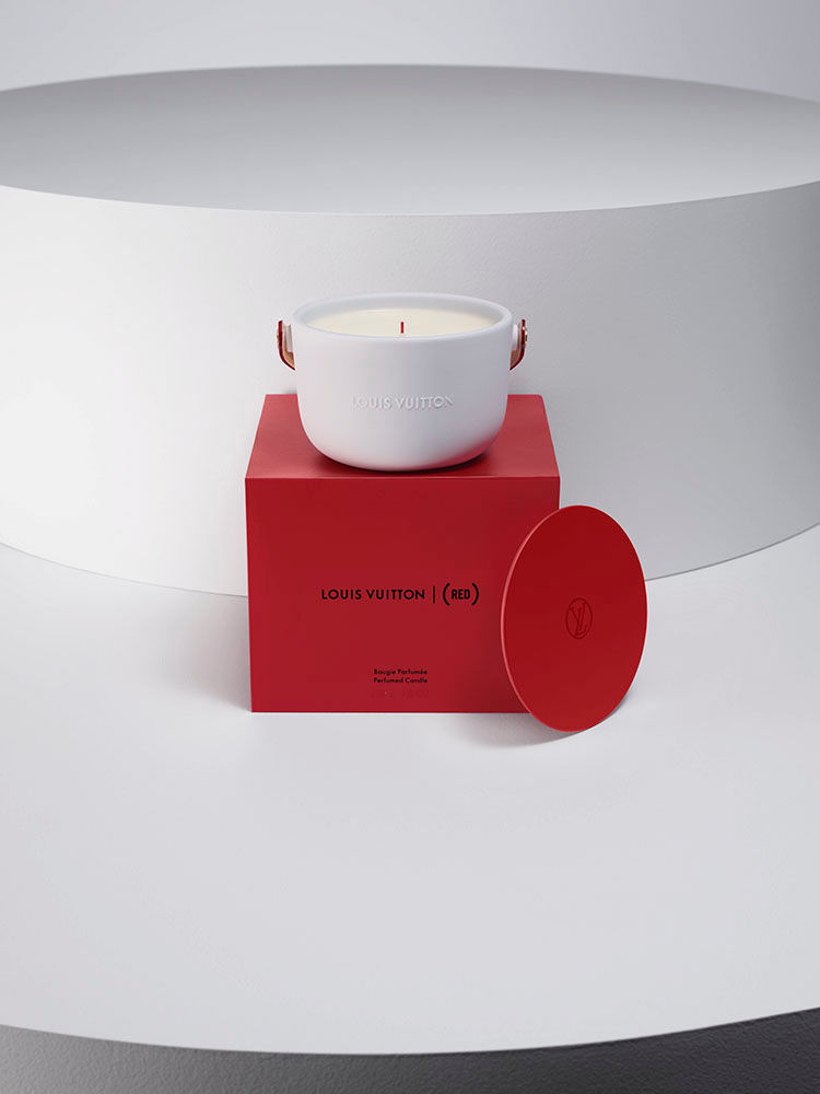 Louis Vuitton Fights AIDS with (RED) by Creating I (RED) Candle