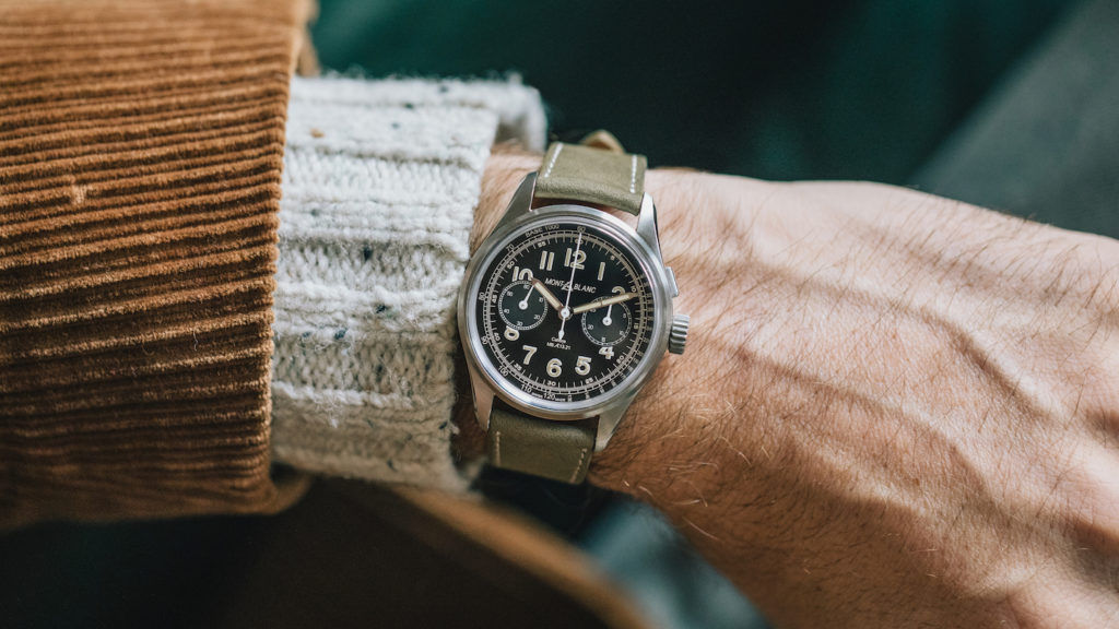 Montblanc Unveils a New 1858 Monopusher Limited Edition Watch in Partnership with Hodinkee